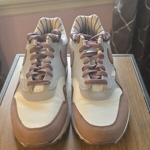 Nike Air Max 1 Premium Shima Shima Men's Sneakers Size 9.5 Plum  White Athletic